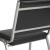Flash Furniture XU-DG-60442-660-1-BV-GG Hercules 1000 lb. Black Vinyl Bariatric Medical Reception Chair addl-9