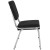 Flash Furniture XU-DG-60442-660-2-BK-GG Hercules 1000 lb. Black Fabric Bariatric Medical Reception Chair with 3/4 Panel Back addl-4