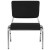 Flash Furniture XU-DG-60442-660-2-BK-GG Hercules 1000 lb. Black Fabric Bariatric Medical Reception Chair with 3/4 Panel Back addl-5