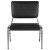 Flash Furniture XU-DG-60442-660-2-BV-GG Hercules 1000 lb. Black Vinyl Bariatric Medical Reception Chair with 3/4 Panel Back addl-8