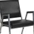 Flash Furniture XU-DG-60443-670-1-BK-VY-GG Hercules 1000 lb. Black Vinyl Bariatric Medical Reception Arm Chair addl-9