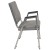 Flash Furniture XU-DG-60443-670-1-GY-GG Hercules 1000 lb. Gray Fabric Bariatric Medical Reception Arm Chair addl-4