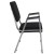 Flash Furniture XU-DG-60443-670-2-BK-GG Hercules 1000 lb. Black Fabric Bariatric Medical Reception Arm Chair with 3/4 Panel Back addl-4