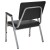 Flash Furniture XU-DG-60443-670-2-BV-GG Hercules 1000 lb. Black Vinyl Bariatric Medical Reception Arm Chair with 3/4 Panel Back addl-5