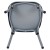 Flash Furniture XU-DG-60699-S-D-GG Metal Cross Back Dining Chair, Distressed Rustic Silver Finish addl-10