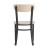 Flash Furniture XU-DG6V5B-NAT-GG Commercial Dining Chair with Natural Wood Boomerang Back, Wood Seat, Black Steel Frame addl-7