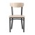 Flash Furniture XU-DG6V5B-NAT-GG Commercial Dining Chair with Natural Wood Boomerang Back, Wood Seat, Black Steel Frame addl-9
