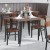 Flash Furniture XU-DG6V5B-WAL-GG Commercial Dining Chair with Walnut Wood Boomerang Back, Wood Seat, Black Steel Frame addl-5