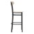 Flash Furniture XU-DG6V6B-NAT-GG Commercial Barstool with Natural Wood Boomerang Back, Wood Seat, Black Steel Frame addl-8