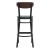 Flash Furniture XU-DG6V6GNV-WAL-GG Commercial Barstool with Walnut Wood Boomerang Back - Green Vinyl Seat, Black Steel Frame addl-7