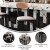 Flash Furniture XU-DG6V6GYV-NAT-GG Commercial Barstool with Natural Wood Boomerang Back - Gray Vinyl Seat, Black Steel Frame addl-3