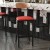 Flash Furniture XU-DG6V6RDV-NAT-GG Commercial Barstool with Natural Wood Boomerang Back - Red Vinyl Seat, Black Steel Frame addl-6