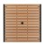 Flash Furniture XU-DG-810060364-UB19BTL-GG All-Weather Stacking Faux Teak Chairs, 35" Square Faux Teak Table, Teal Umbrella & Base, 7 Piece Set addl-13