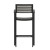 Flash Furniture XU-DG-HW6036B-ARM-GY-GG All-Weather Outdoor Bar Stool with Faux Wood Poly Resin Slats and Aluminum Frame, Gray Wash addl-7