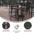 Flash Furniture XU-DG-HW6036B-GY-GG All-Weather Outdoor Bar Stool with Faux Wood Poly Resin Slats and Aluminum Frame, Gray Wash addl-3
