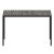 Flash Furniture XU-DG-UH3048-GY-GG Outdoor 30" x 48" Steel Restaurant Dining Table with Gray Synthetic Teak Poly Slats & Umbrella Holder Hole addl-8