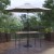 Flash Furniture XU-DG-UH3048-UB19BGY-GG 30" x 48" Synthetic Teak Patio Table with Gray Umbrella and Base, 3-Piece Set addl-1