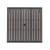 Flash Furniture XU-DG-UH8100-GY-GG Outdoor 35" Square Steel Restaurant Table with Gray Wash Teak Poly Slats & Umbrella Holder Hole addl-8