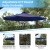 Flash Furniture XU-DG-UH8100-UB19BNV-GG 35" Square Synthetic Teak Patio Table with Navy Umbrella and Base, 3 Piece Set addl-4