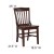 Flash Furniture XU-DG-W0006-WAL-GG Hercules School House Back Walnut Wood Restaurant Chair addl-5