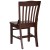 Flash Furniture XU-DG-W0006-WAL-GG Hercules School House Back Walnut Wood Restaurant Chair addl-6