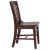 Flash Furniture XU-DG-W0006-WAL-GG Hercules School House Back Walnut Wood Restaurant Chair addl-8
