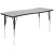 Flash Furniture XU-GRP-A3060CON-60-GY-T-A-GG 86" Oval Wave Flexible Grey Thermal Laminate Activity Table addl-9