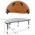 Flash Furniture XU-GRP-A3060CON-60-GY-T-P-CAS-GG Mobile 86" Oval Wave Flexible Grey Thermal Laminate Activity Table , Short Legs addl-5
