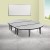 Flash Furniture XU-GRP-A3060CON-60-GY-T-P-GG 86" Oval Wave Flexible Grey Thermal Laminate Activity Table , Short Legs addl-1
