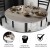 Flash Furniture XU-RD-42-WHGY-GG 42" Round Table Top with White or Gray Reversible Laminate Top addl-3