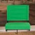 Flash Furniture XU-STA-BGR-GG Lightweight Stadium Chair with Handle & Ultra-Padded Seat, Bright Green addl-1
