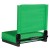 Flash Furniture XU-STA-BGR-GG Lightweight Stadium Chair with Handle & Ultra-Padded Seat, Bright Green addl-4