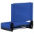 Flash Furniture XU-STA-BL-GG Lightweight Stadium Chair with Handle & Ultra-Padded Seat, Blue addl-7