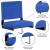 Flash Furniture XU-STA-BL-GG Lightweight Stadium Chair with Handle & Ultra-Padded Seat, Blue addl-8