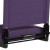 Flash Furniture XU-STA-DKPUR-GG Lightweight Stadium Chair with Handle & Ultra-Padded Seat, Dark Purple addl-10