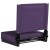 Flash Furniture XU-STA-DKPUR-GG Lightweight Stadium Chair with Handle & Ultra-Padded Seat, Dark Purple addl-6