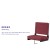 Flash Furniture XU-STA-M-GG Lightweight Stadium Chair with Handle & Ultra-Padded Seat, Maroon addl-3