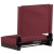 Flash Furniture XU-STA-M-GG Lightweight Stadium Chair with Handle & Ultra-Padded Seat, Maroon addl-7
