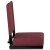 Flash Furniture XU-STA-M-GG Lightweight Stadium Chair with Handle & Ultra-Padded Seat, Maroon addl-9