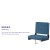Flash Furniture XU-STA-NAVY-GG Lightweight Stadium Chair with Handle & Ultra-Padded Seat, Navy Blue addl-3