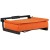 Flash Furniture XU-STA-OR-GG Lightweight Stadium Chair with Handle & Ultra-Padded Seat, Orange addl-4