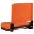 Flash Furniture XU-STA-OR-GG Lightweight Stadium Chair with Handle & Ultra-Padded Seat, Orange addl-7