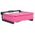 Flash Furniture XU-STA-PK-GG Lightweight Stadium Chair with Handle & Ultra-Padded Seat, Pink addl-5