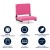 Flash Furniture XU-STA-PK-GG Lightweight Stadium Chair with Handle & Ultra-Padded Seat, Pink addl-8