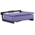 Flash Furniture XU-STA-PUR-GG Lightweight Stadium Chair with Handle & Ultra-Padded Seat, Purple addl-4
