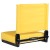 Flash Furniture XU-STA-YL-GG Lightweight Stadium Chair with Handle & Ultra-Padded Seat, Yellow addl-4