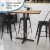 Flash Furniture XU-T2230-BAR-3CFR-GG 23.5
