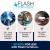 Flash Furniture XU-T3030-BAR-3CFR-GG 30