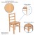 Flash Furniture XU-TC1001-K-GG Kids Natural Solid Wood Table and Chair Set addl-3