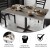 Flash Furniture XU-WHGY-3048-GG 30" x 48" Rectangular Table Top with White or Gray Reversible Laminate Top addl-3